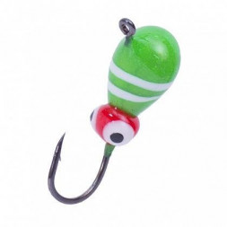 Мормышка вольфрамовая Lumicom Капля с ушком обмазка-жучок-винт 1 шт 4,0 GBL