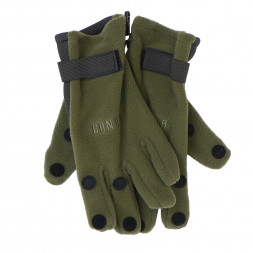 Перчатки флис с откидными пальцами Condor прорезиненная накладка