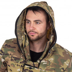 Костюм Huntsman летний Антигнус Эконом цв. Мультикам тк. Смесовая Рип-Стоп Р-р: 52-54/182-188