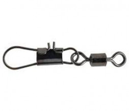 Вертлюг с карабином Condor Rolling Swiver With Interlock Snap, цвет Black Nikel, размер 04 100шт.