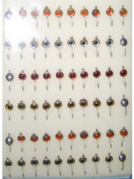 Мормышка Lumicom паяная № 29пл/12 d4 100шт