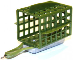 Кормушка фидерная Лиман пластик квадрат 30г КВ-30ПП