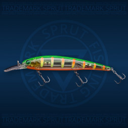 Воблер Sprut Taiho 120F 17.5г/CRGR-STR