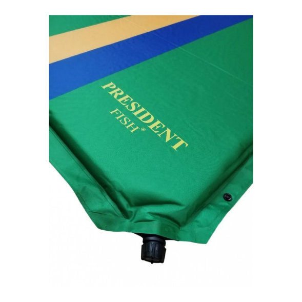Коврик самонадувной President Fish 3см зел. 190*66 8803103